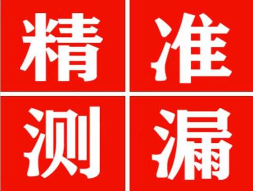 峨眉山尚嘉漏水精准查找